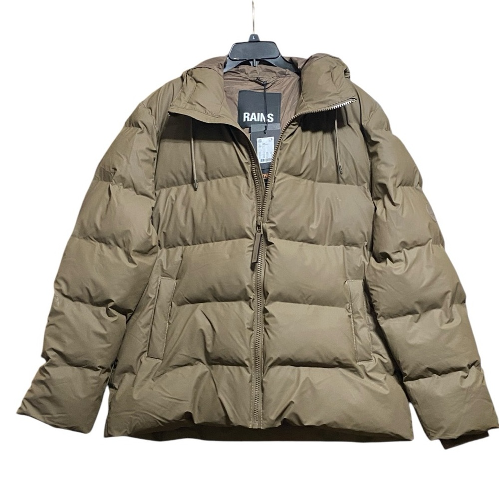 Mens Wood Rains Thermore Puffer Jacket L